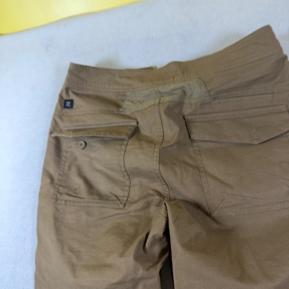 Roark Artifacts of Adventure Mens Khaki Brown Utility Pants Size 28 Drawstring